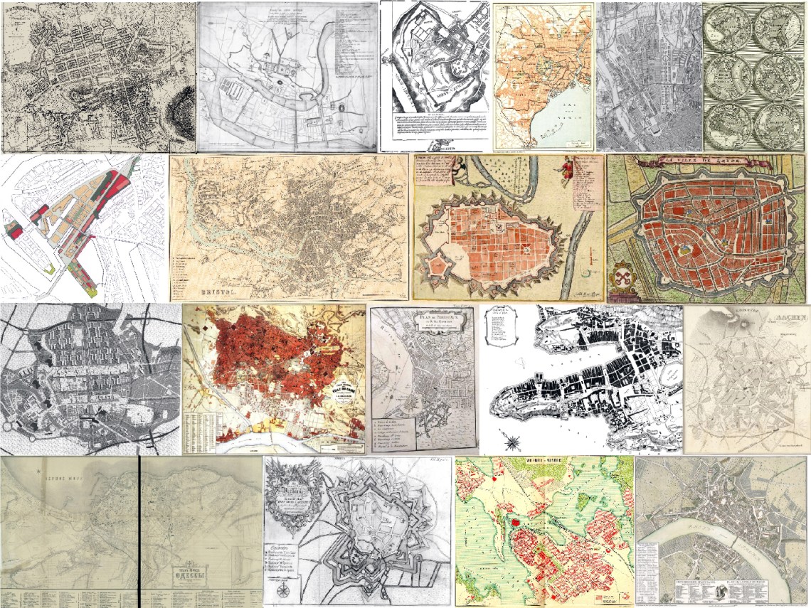 Collection Of City Plans