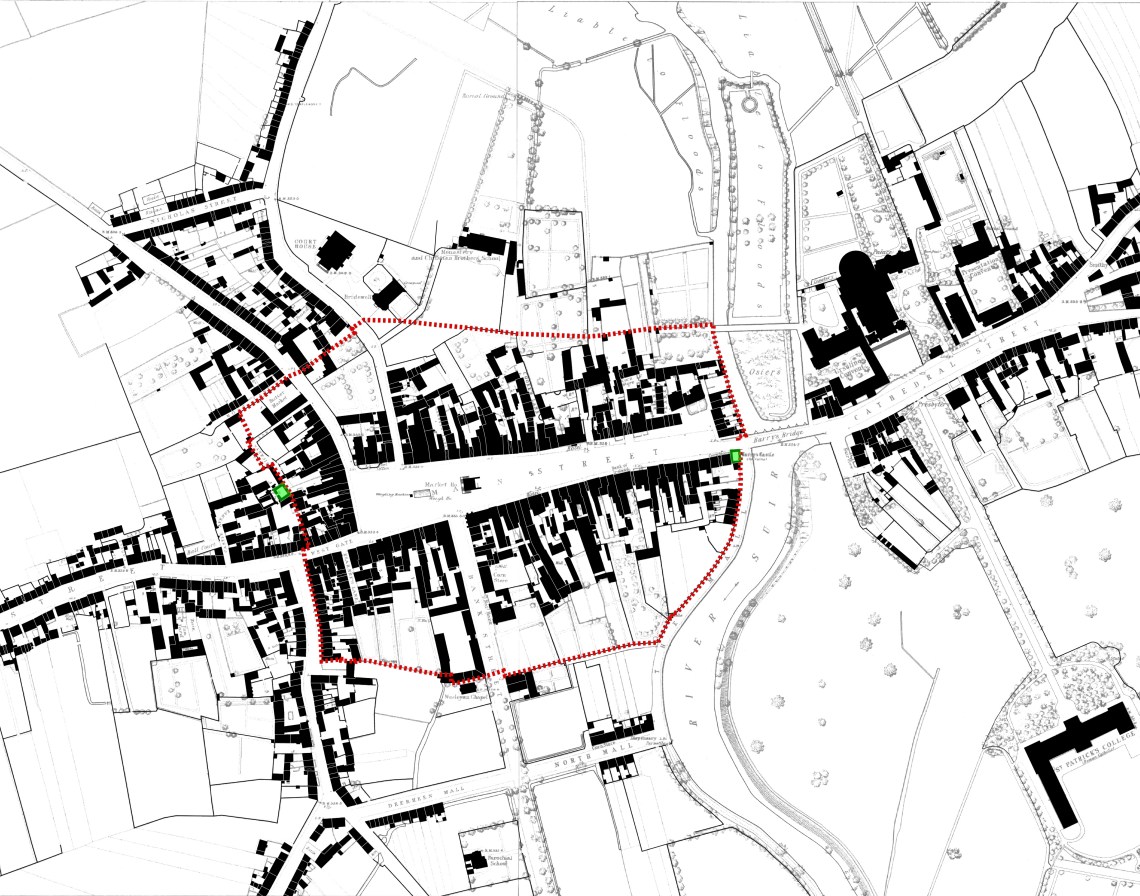 Thurles 1889 w: wall