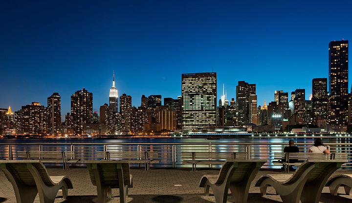 Manhattan Across the River
