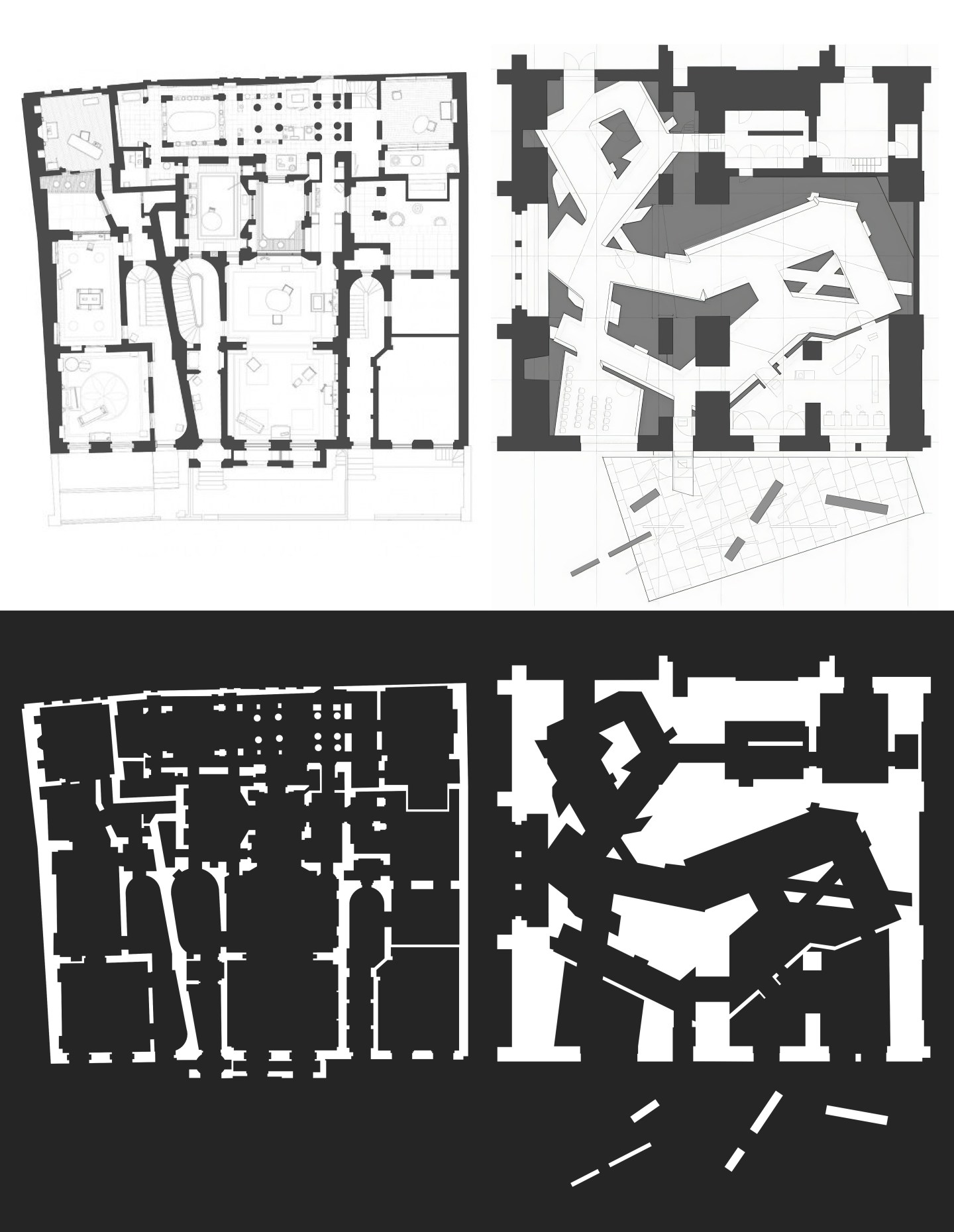 Poché: In Architectural Design and Urban Design – Looking@Cities